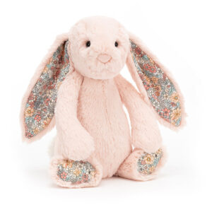  - בובת ארנב בינוני JELLYCAT ג’ליקט – ורוד עם אוזניים פרחוניות